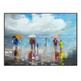 Abstract Umbrellas Bright