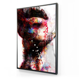 Coloured Ladies Face